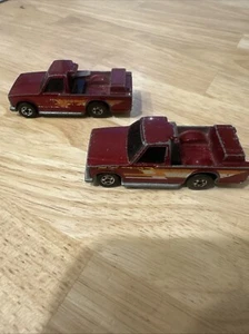 Hot Wheels (1980’s crack ups) Set Of Two Identical Pick ups - Picture 1 of 8