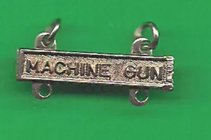 US MARINE MACHINE GUN BAR BADGE QUALIFICATION B - Picture 1 of 1