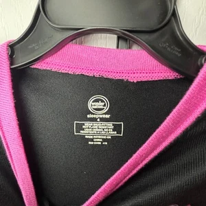 Wonder Nation Girls Halloween Skeleton 2pc Long Sleeve Top Pant Pajama Set NEW - Picture 1 of 5