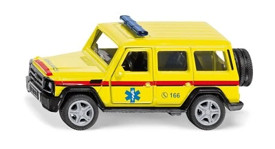 Mercedes-Benz G65 AMG Greek Emergency Car SIKU Super 2345 1/50 Scale Toy Car - Image 1 of 2