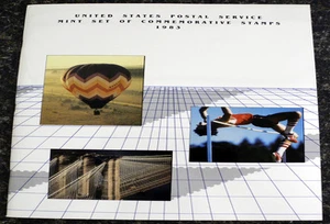 Mini álbum conmemorativo recuerdo postal de Estados Unidos 1983 conjunto como nuevo con sellos (ESP#Z165-64) - Imagen 1 de 12