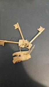 Neu Chubb 3G114 5 Hebel Set & 3 x Schlüssel für Dead Lock - Bild 1 von 1