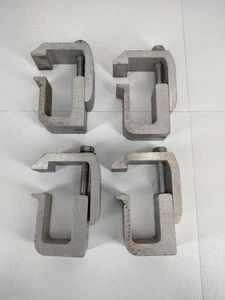 4pc GCI Camper Shell Clamp Set Truck Cap Topper Mounting Clamps Heavy Duty - Bild 1 von 5