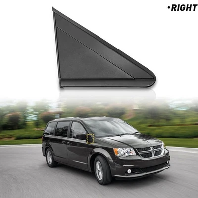 Para-lama Dodge Grand Caravan 2008-2020 espelho direito canto triângulo moldura EUA - Imagem 1 de 4