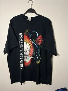 Vintage 90s Y2K Mister Cartoon Shirt Tattoo Graffiti Metro PCS Sz XXL Chicano - Picture 1 of 7