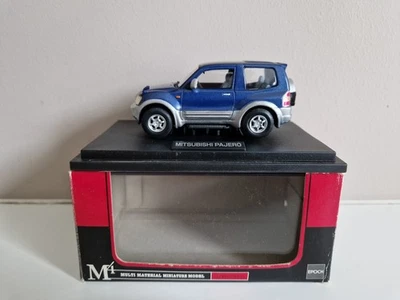 Epoca MTech M4 1/43 Mitsubushi Pajero SWB - Blu/Argento - 1999 - M4-03-C - Immagine 1 di 4
