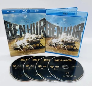 Ben-Hur (Blu-ray / DVD, 2012, 4-Disc Set, 15th Anniversary) Charlton Heston - Picture 1 of 5