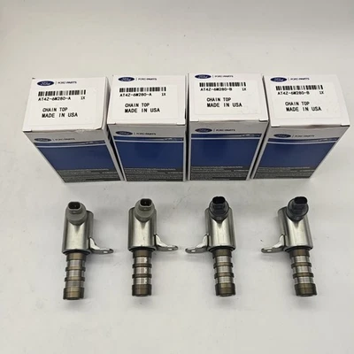 USA 4x VVT Variable Valve Timing Solenoid For Lincoln MKZ 11-17 Ford F-150 3.5L Foto 1 de 4