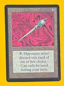 MTG DISRUPTING SCEPTOR Beta (OldManMTG 012-535) - Bild 1 von 11