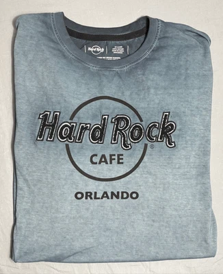 Camiseta Hard Rock Café Orlando Azul Verde Tie Dye Nueva Orlando Florida XXL Foto 1 de 4