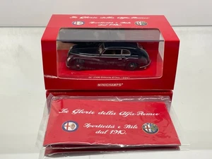 MINICHAMPS 120483 ALFA ROMEO 6C 2500 FRECCIA D'ORO 1947 -BLACK 1:43- GOOD IN BOX - Picture 1 of 8