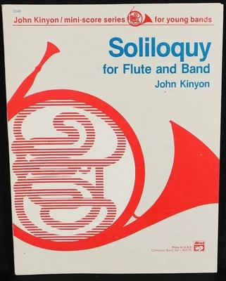 Soliloquy Sheet Music Score Book John Kinyon Alfred Mini-Score - Image 1 of 4