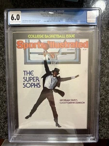 1978 Sports Illustrated Magic Johnson CGC 6 Rookie First Appear 1st Cover - Picture 1 of 2