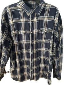 Wrangler Hombre Franela Talla:XL, Color: Gris Cuadros, Blanco - Imagen 1 de 6