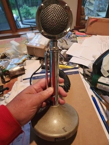D-104 MICROPHONE ASTATIC T-UG8 STAND WITH PREAMPLIFIER unknown condition - Imagen 1 de 20