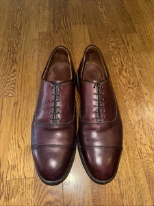ALLEN EDMONDS Park Avenue Cap-Toe MAHAGONI Oxford eleganter Schuh 9 - Bild 1 von 8