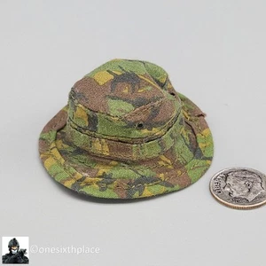 1:6 scale Dragon British Woodland DPM Camo Boonie Hat for 12" Figures - Imagen 1 de 6