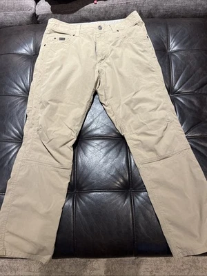 KUHL Pants Men's 33x30 Radikl Brown Stretch Quick Dry Hiking Workwear - Image 1 of 4