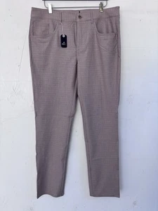 NWT $178 Johnnie-O Glendale Lightweight Stretch Chino Pants Light Khaki Sz 36x34 - Picture 1 of 12
