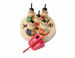Kokeshi Puppe Kreisel Sumo Ringer Deko Basteln Holzspielzeug aus Japan - Bild 1 von 1