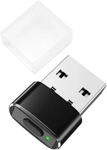 Mouse Jiggler Undetectable Mini with Switch Button, Portable Wireless USB Mouse - Picture 1 of 7