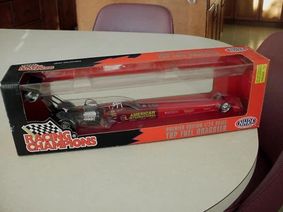 NHRA RACING CHAMPIONS 1/24 SCOTT KALITTA 1996 TOP FUEL DRAGSTER - Imagem 1 de 4