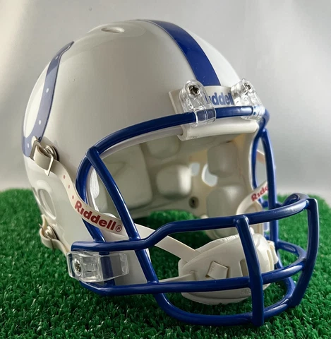 2002 CUSTOM INDIANAPOLIS COLTS RIDDELL "REVO" MINI HELMET Cover