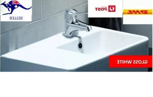 Bathroom Vanity Sink Wash Basin Bowl Wall Hung Mount Ceramic 570x400x160mm - Picture 1 of 5