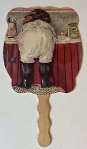Vintage Pearline Washing Compound - Girl Sink Little Mischief Victorian Hand Fan - Picture 1 of 8