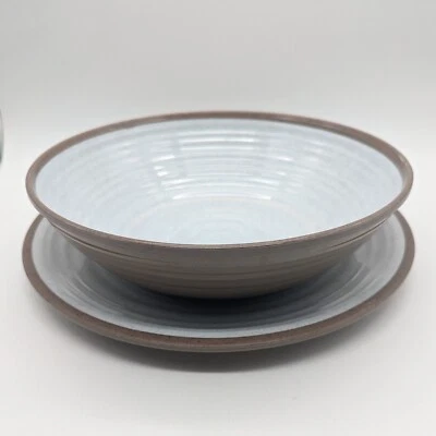 Caja y barril CAPRICIO gris melamina plato servir ensalada tazón y plato Foto 1 de 4