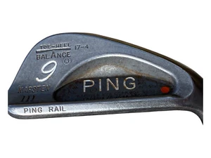 Ping USA Golf Club Karsten III 9 Iron Orange Dot Toe Heel Balance 17-4 RH - Picture 1 of 14
