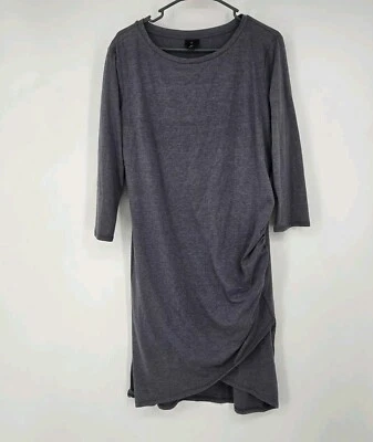 Новый с Ярлыками Worthington размер XL платье серый эластичный 3/4 рукав - Изображение 1 из 4