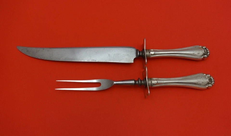 Century by Dominick and Haff Sterling Silver Roast Carving Set 2pc HH WS - Image 1 of 1