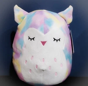 Squishmallow Lesedi Owl 8" AUTHENTIC Kellytoy Soft Plush Holiday gift toy NEW - Picture 1 of 3