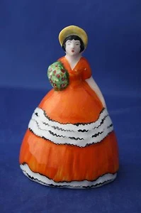 CARLTON WARE CRINOLINE LADY NAPKIN RING HOLDER - Picture 1 of 11