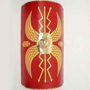 Halloween Medieval Roman Scutum Shield Fully Functional Legionary Battle Ready - Picture 1 of 3