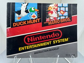 ORIGINAL NES Nintendo DUCK HUNT MARIO BROS. Instruction Booklet Manual Book Only