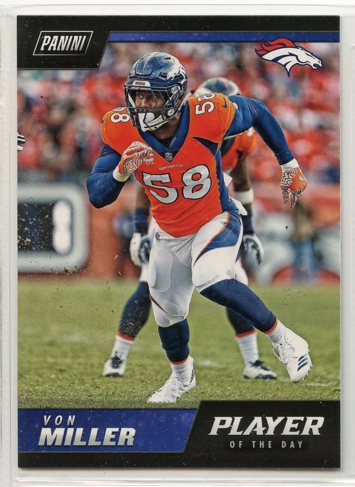 2018 Panini Player Of The Day - #11 - Von Miller - Denver Broncos - Image 1 of 1