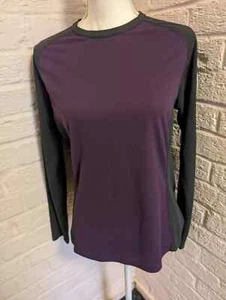 Berghaus Purple black long sleeve tech T size 14 - Picture 1 of 7