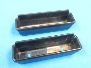 65 66 Mustang Pony Door Panel Pull Cups Black Originals - Bild 1 von 10