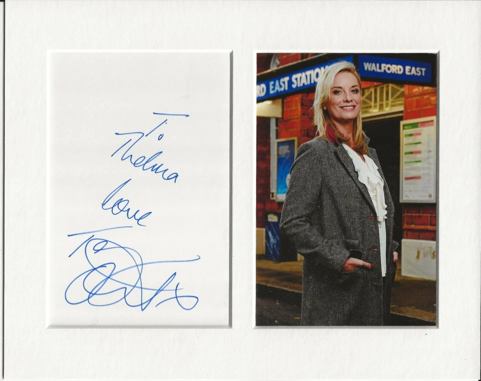 Tamzin Outhwaite eastenders signed genuine authentic autograph signature UACC RD - Image 1 of 1