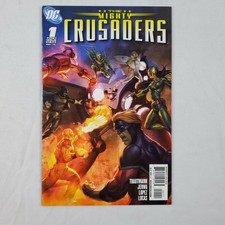 The Mighty Crusaders #1 First Print September 2010 DC Comic Book Lau Cover