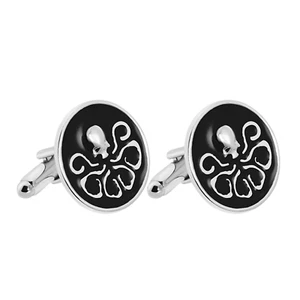 The Hydra Superhero Cufflinks | Groomsmen Gifts, Wedding Cuff Links, Kraken Gift - Picture 1 of 5