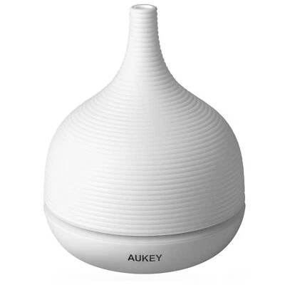 AUKEY Luftbefeuchter Aroma Diffuser Ultraschall Nebel 500ml 7 Farben LED Nachtlicht