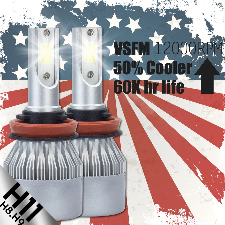 Kit de conversión de faros LED HID XENTEC H11 6000K para Mazda 6 2014-2016 Foto 1 de 4