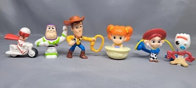 Lote de repuesto Disney Toy Story McDonalds Forky Woody Buzz Jessie Peep 2019 Foto 1 de 4