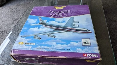 CORGI AVIATION ARCHIVE 1:144 BOEING 707-323C - AMERICAN AIRLINES with Issues - Image 1 of 4