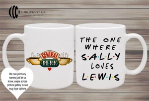 Regalo San Valentino Personalizzato Amici Serie Tv Regalo Tazza Regalo per Lei e Lui - Foto 1 di 10