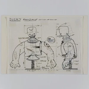 Toy Story Postcard Ducky Disney Pixar Bob Pauley Molly Sid Phillips Concept Art - Picture 1 of 2