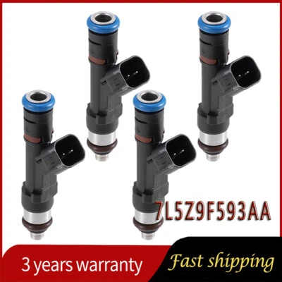 Nuevo inyector de combustible 4 piezas para Ford Fusion 2006-2009 y Ranger 2007-2011 2,3 L L4 Foto 1 de 4